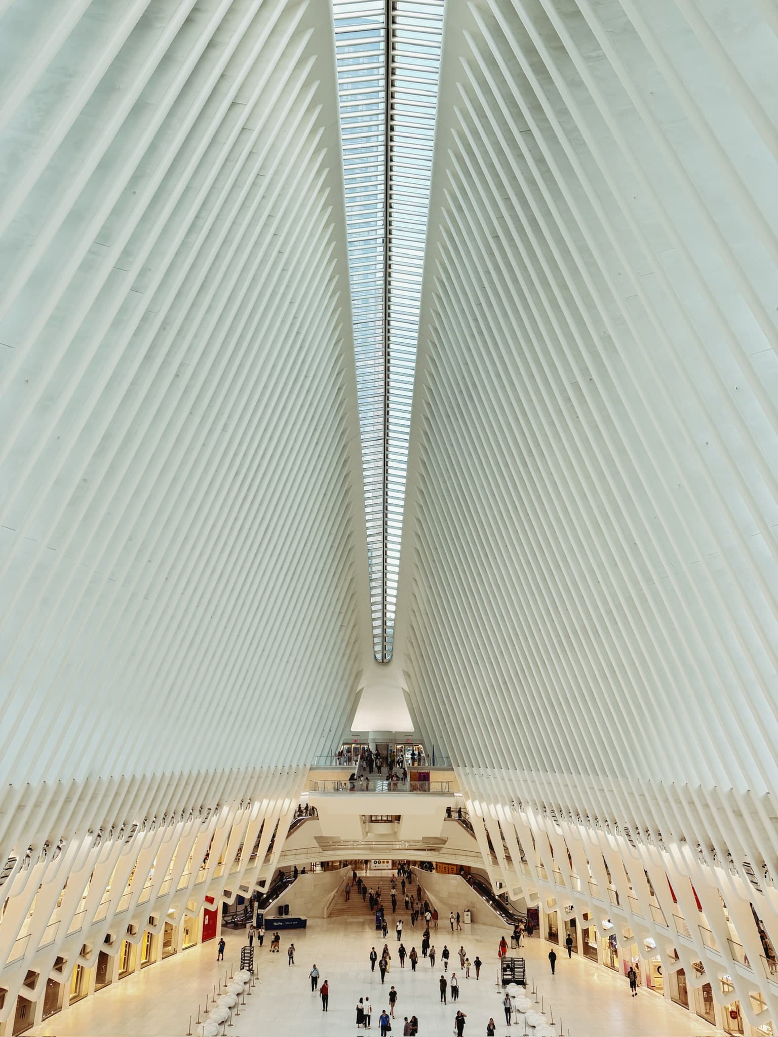 The Oculus interior in New York