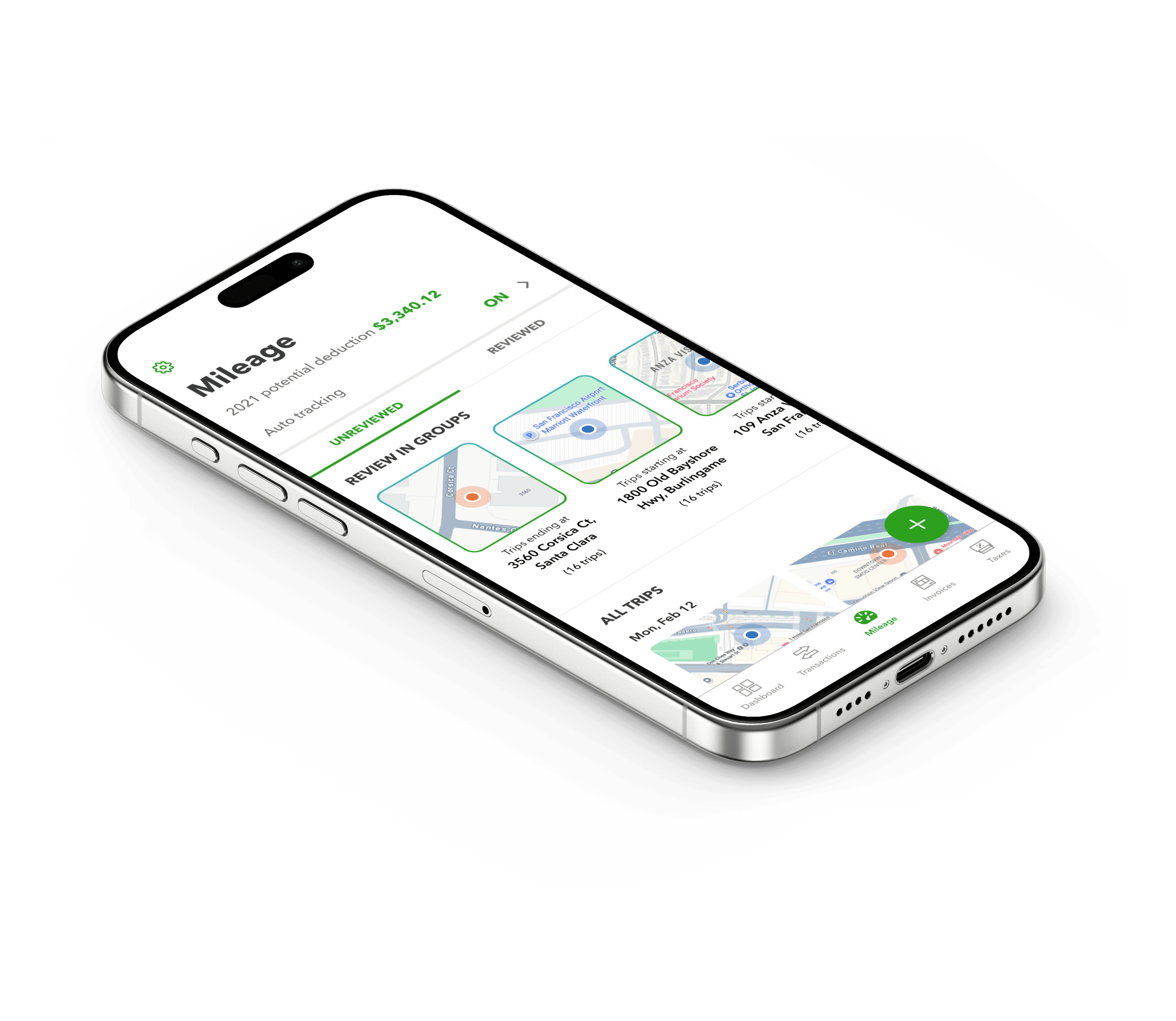 QuickBooks Automatic Mileage Tracker hero