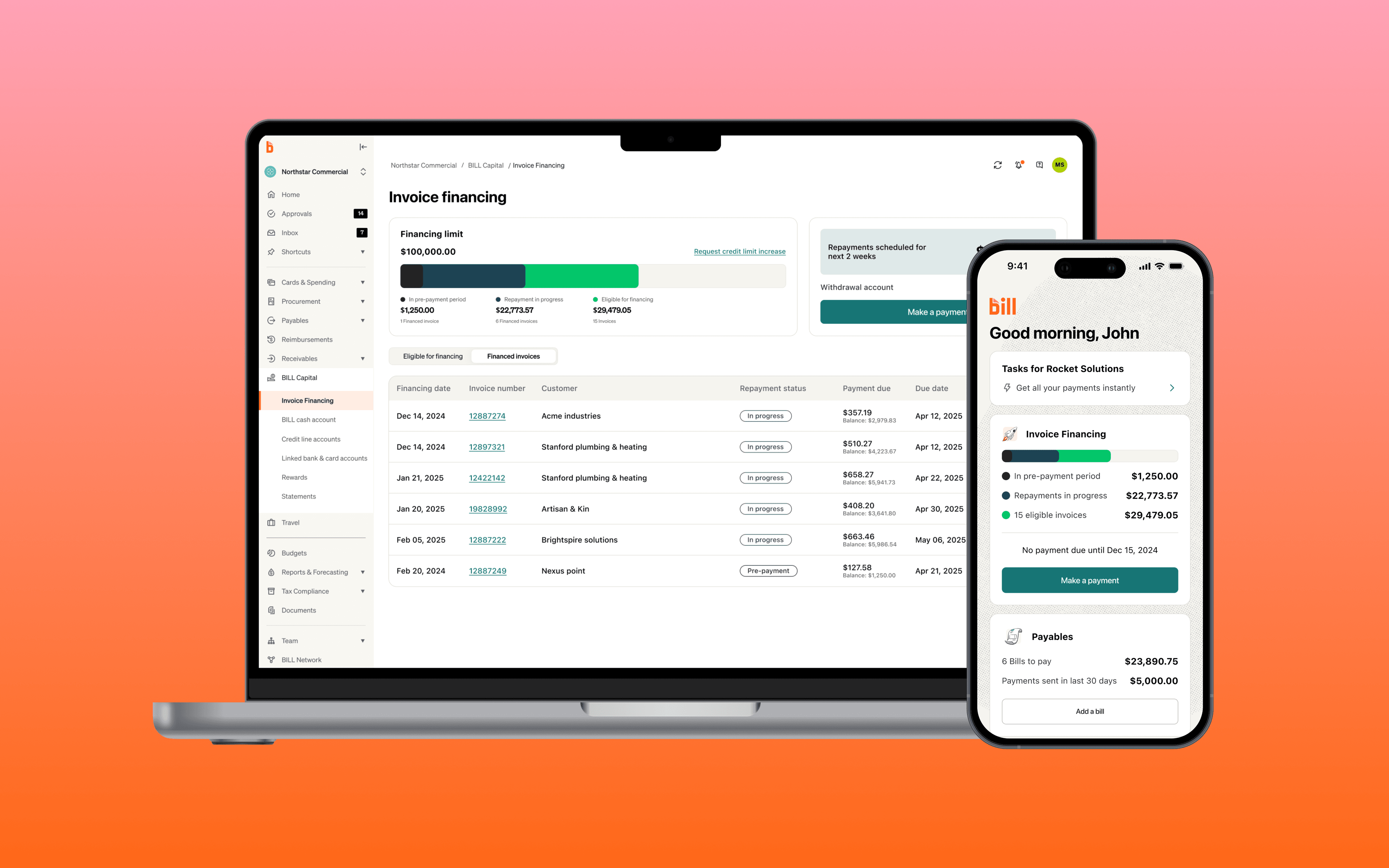 BILL Capital case study preview